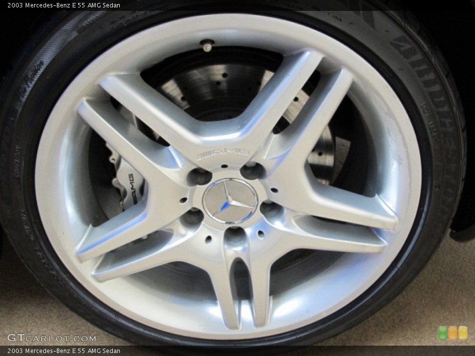 2003 Mercedes-Benz E 55 AMG Sedan Wheel and Tire Photo #79397161