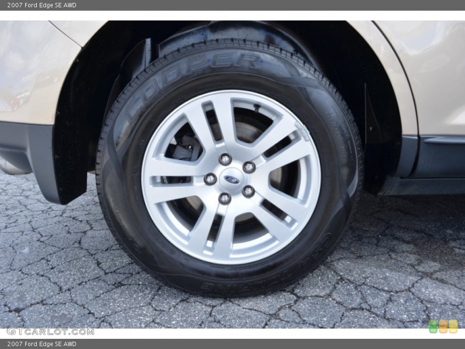 2007 Ford Edge SE AWD Wheel and Tire Photo #79403841