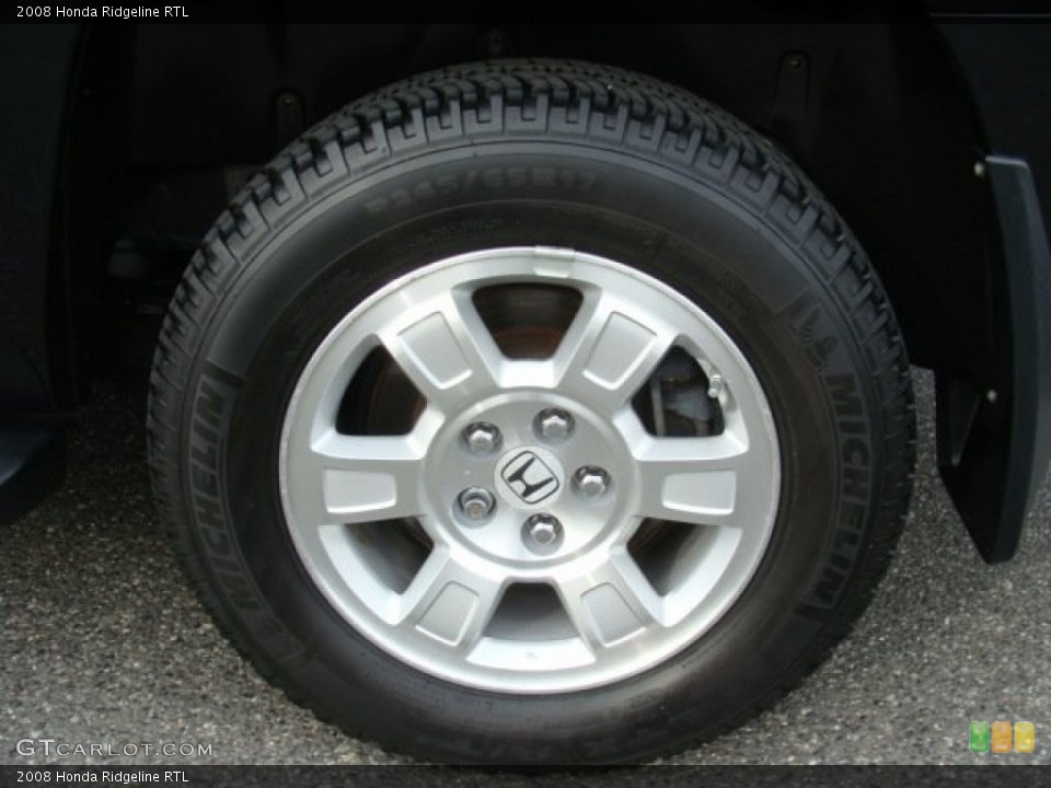 2008 Honda Ridgeline RTL Wheel and Tire Photo #79410811