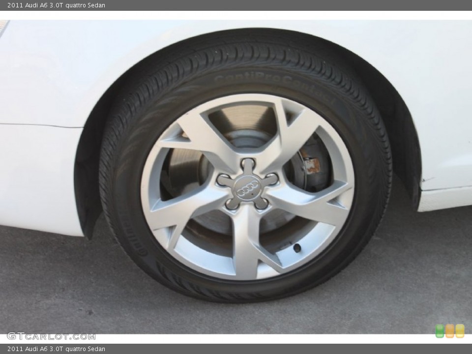 2011 Audi A6 3.0T quattro Sedan Wheel and Tire Photo #79418069