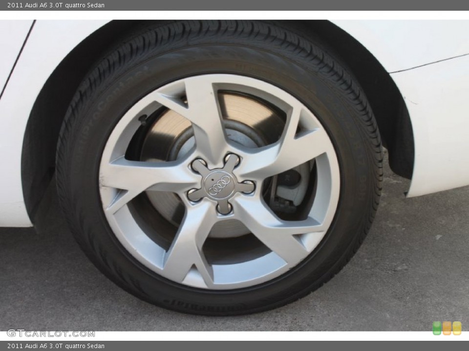 2011 Audi A6 3.0T quattro Sedan Wheel and Tire Photo #79418084