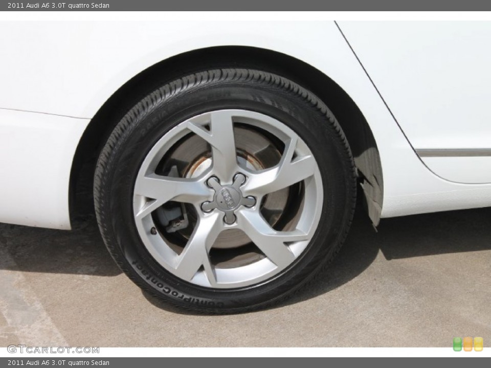 2011 Audi A6 3.0T quattro Sedan Wheel and Tire Photo #79418129