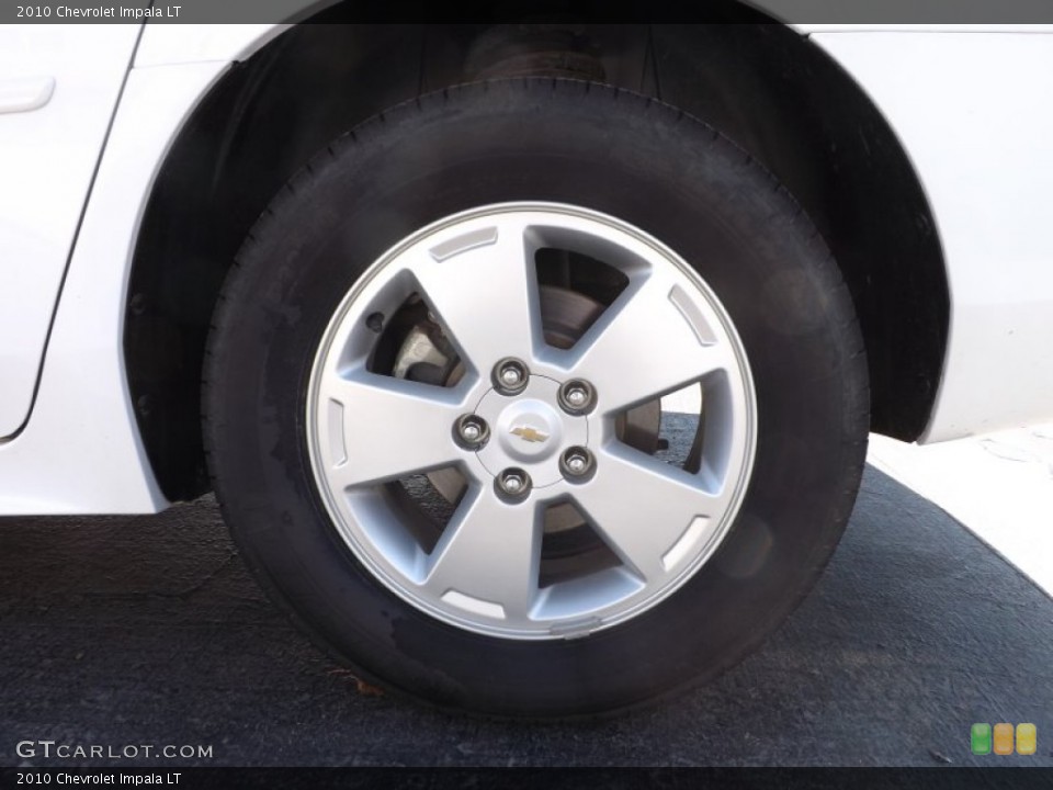 2010 Chevrolet Impala LT Wheel and Tire Photo #79421748