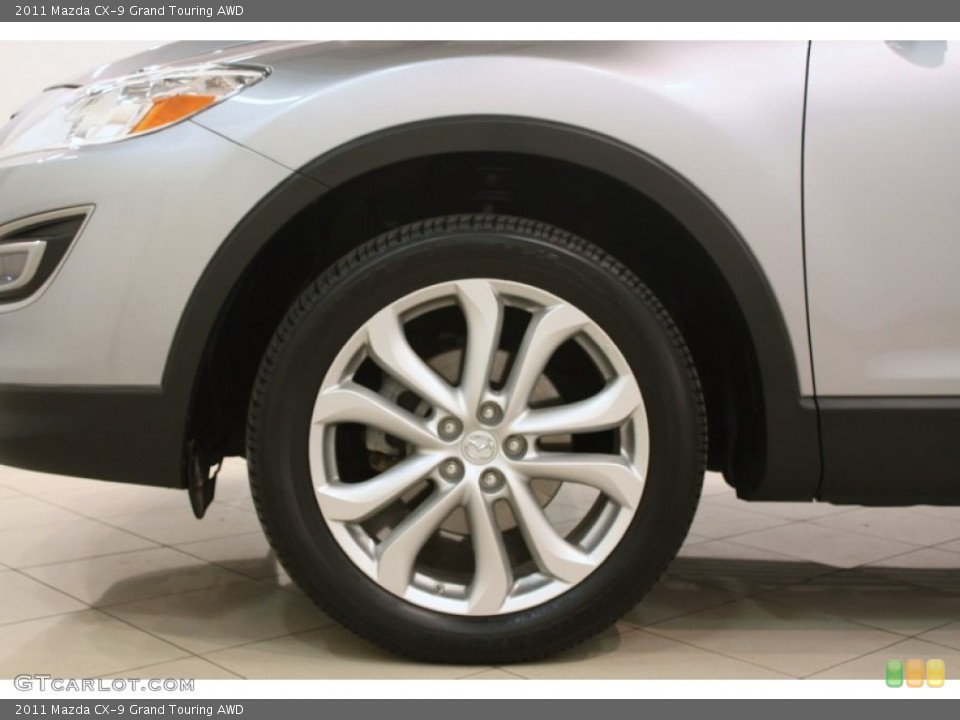 2011 Mazda CX-9 Grand Touring AWD Wheel and Tire Photo #79426097