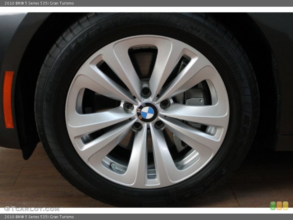 2010 BMW 5 Series 535i Gran Turismo Wheel and Tire Photo #79428053