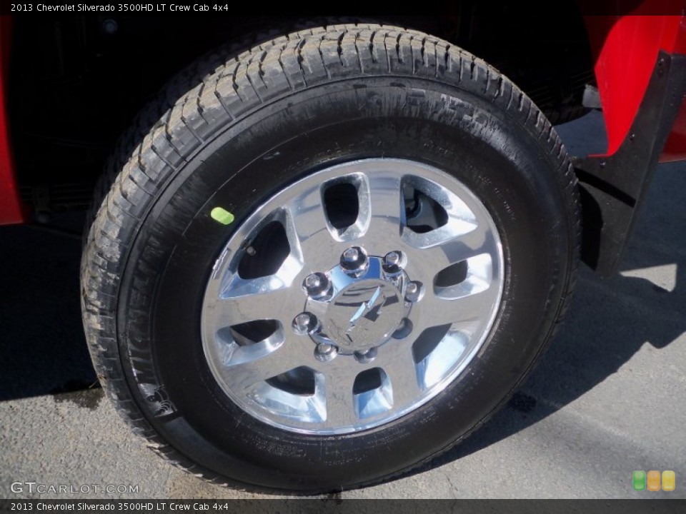 2013 Chevrolet Silverado 3500HD LT Crew Cab 4x4 Wheel and Tire Photo #79431510