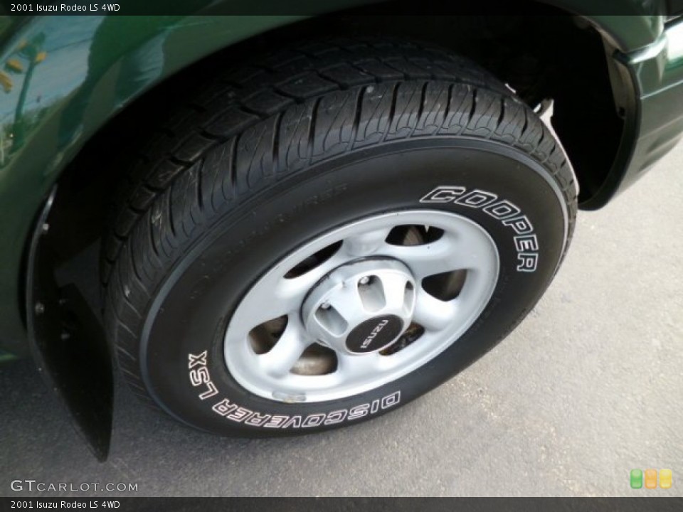 2001 Isuzu Rodeo LS 4WD Wheel and Tire Photo #79436507