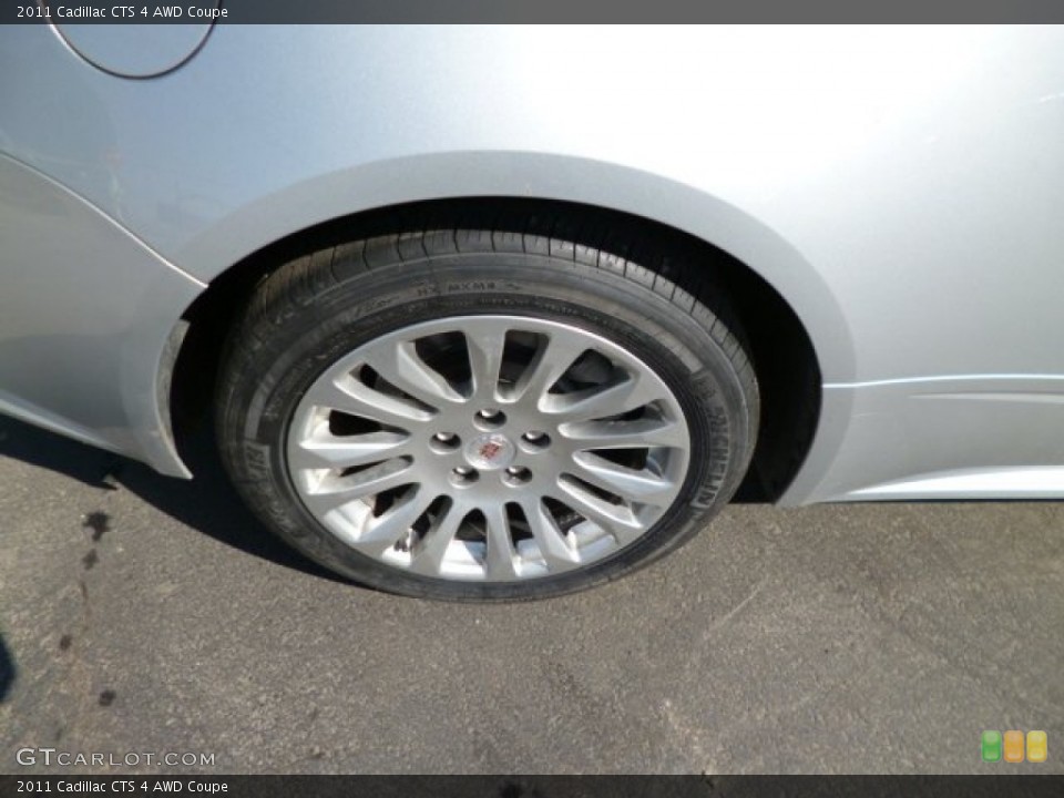 2011 Cadillac CTS 4 AWD Coupe Wheel and Tire Photo #79436825