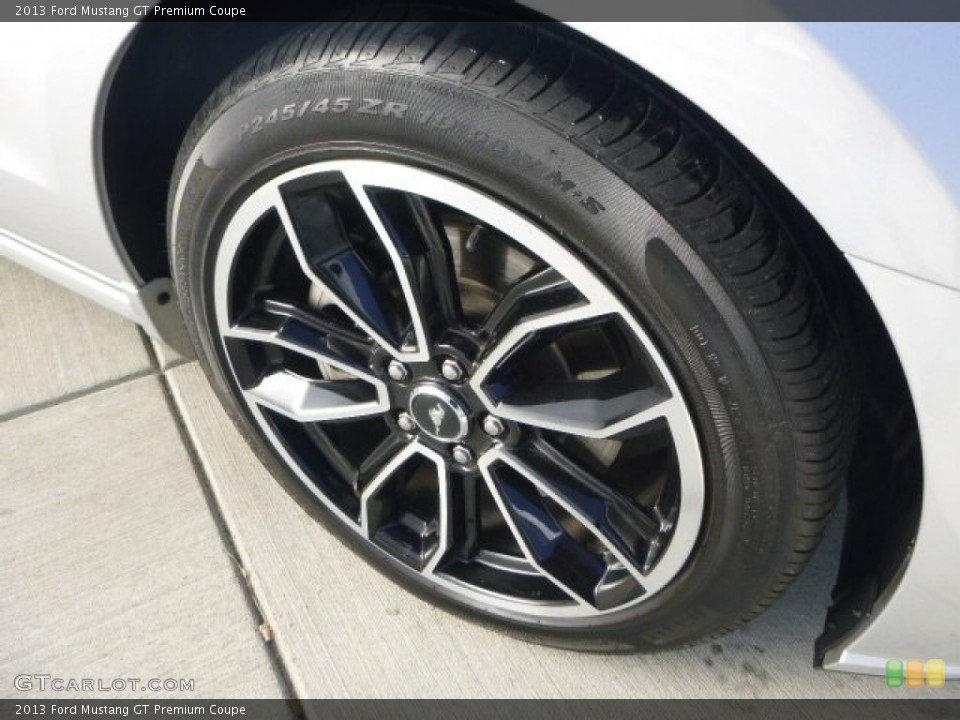 2013 Ford Mustang GT Premium Coupe Wheel and Tire Photo #79444580
