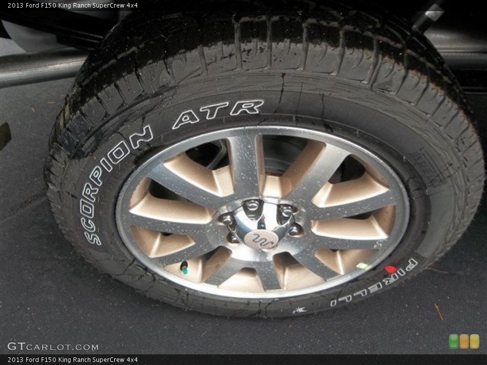 2013 Ford F150 King Ranch SuperCrew 4x4 Wheel and Tire Photo #79447523