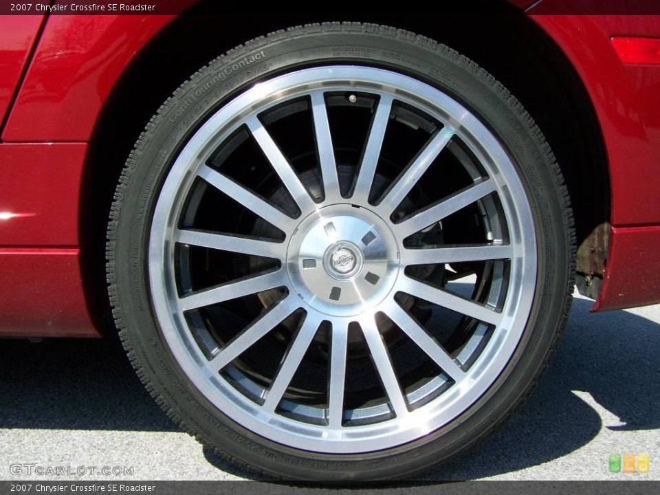 2007 Chrysler Crossfire SE Roadster Wheel and Tire Photo #7945110