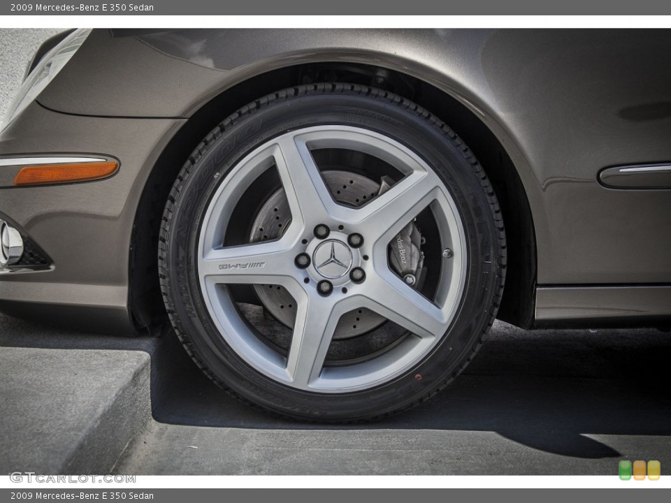 2009 Mercedes-Benz E 350 Sedan Wheel and Tire Photo #79451546