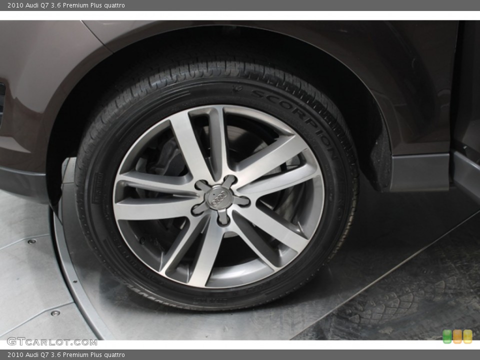 2010 Audi Q7 3.6 Premium Plus quattro Wheel and Tire Photo #79452521