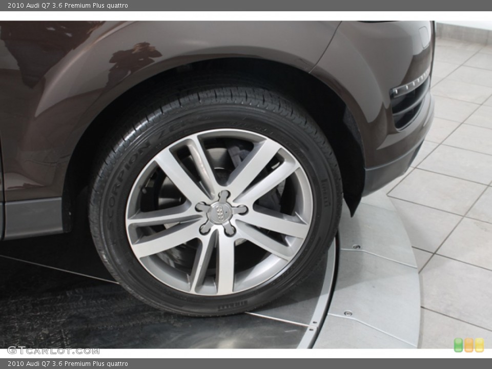 2010 Audi Q7 3.6 Premium Plus quattro Wheel and Tire Photo #79452530