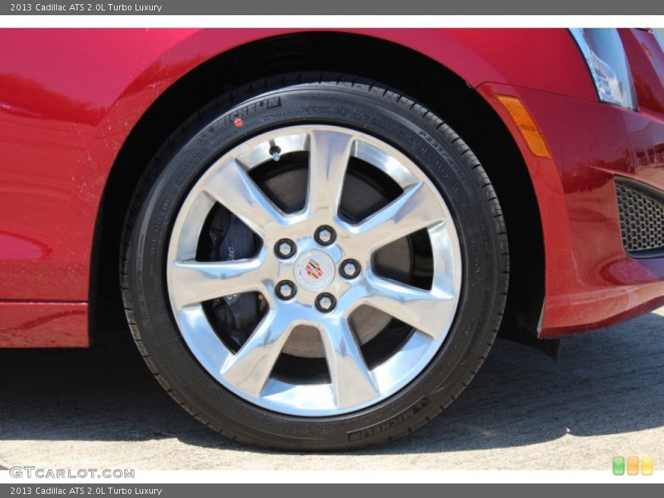 2013 Cadillac ATS 2.0L Turbo Luxury Wheel and Tire Photo #79452905