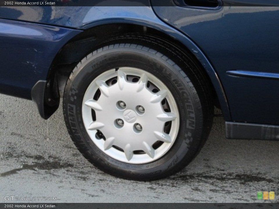 2002 Honda Accord LX Sedan Wheel and Tire Photo #79454897