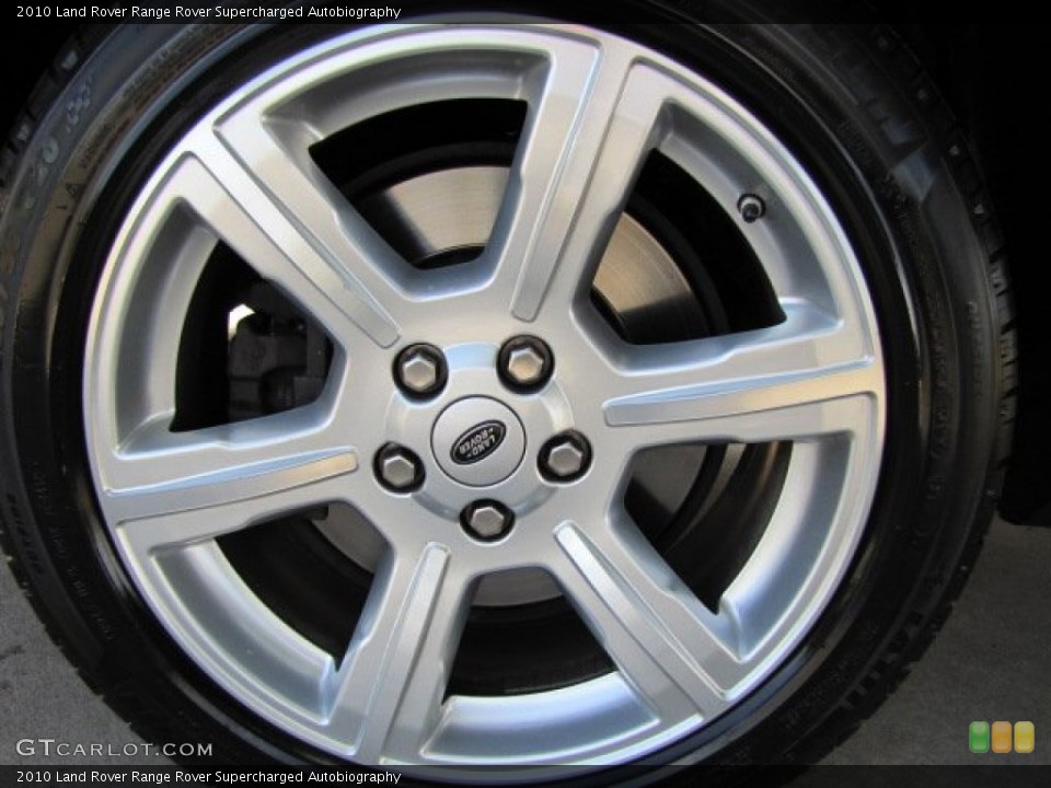 2010 Land Rover Range Rover Supercharged Autobiography Wheel and Tire Photo #79457333