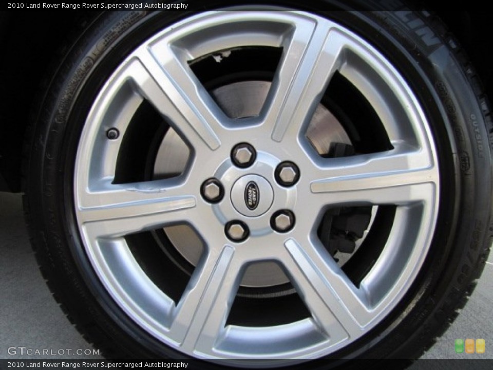 2010 Land Rover Range Rover Supercharged Autobiography Wheel and Tire Photo #79457336