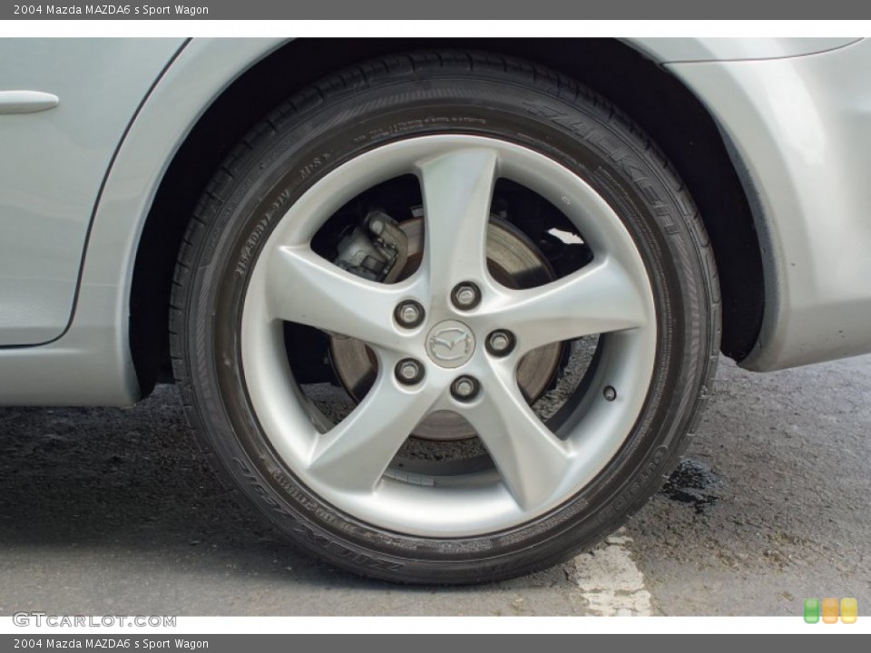 2004 Mazda MAZDA6 s Sport Wagon Wheel and Tire Photo #79460118
