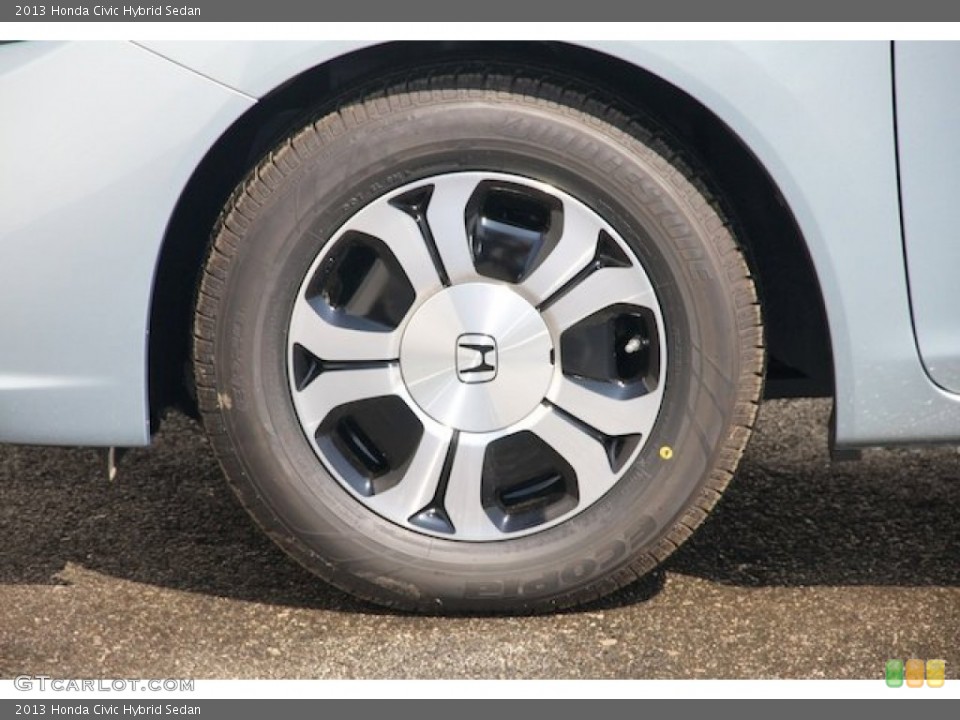 2013 Honda Civic Hybrid Sedan Wheel and Tire Photo #79461202