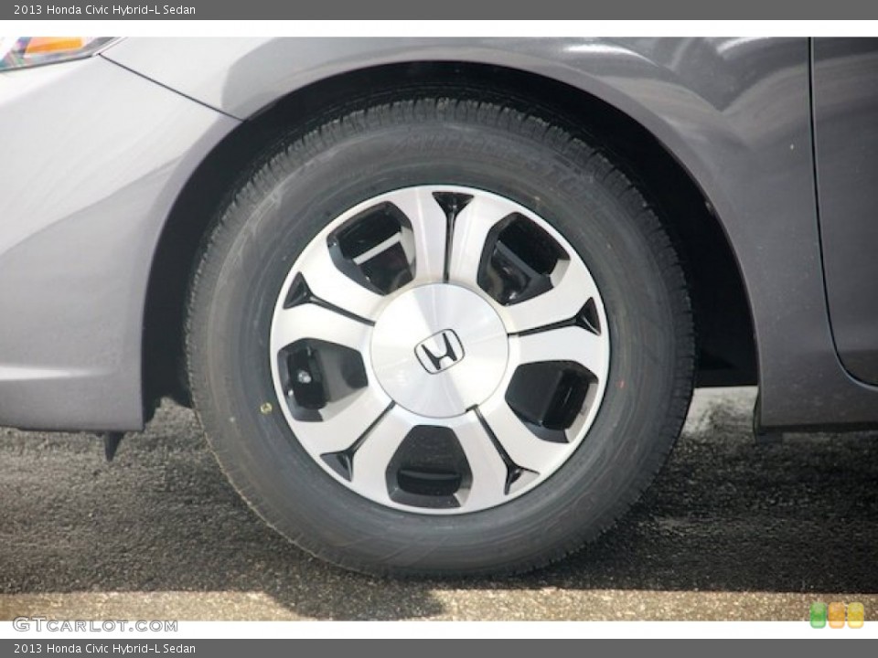 2013 Honda Civic Hybrid-L Sedan Wheel and Tire Photo #79461388