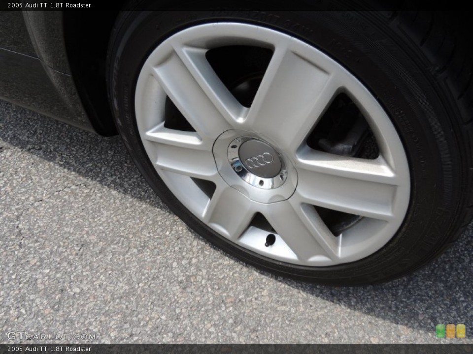 2005 Audi TT 1.8T Roadster Wheel and Tire Photo #79464455