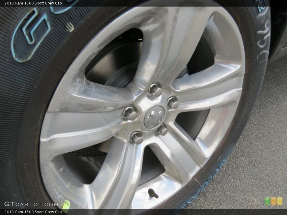 2013 Ram 1500 Sport Crew Cab Wheel and Tire Photo #79464782