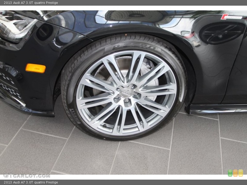 2013 Audi A7 3.0T quattro Prestige Wheel and Tire Photo #79466696