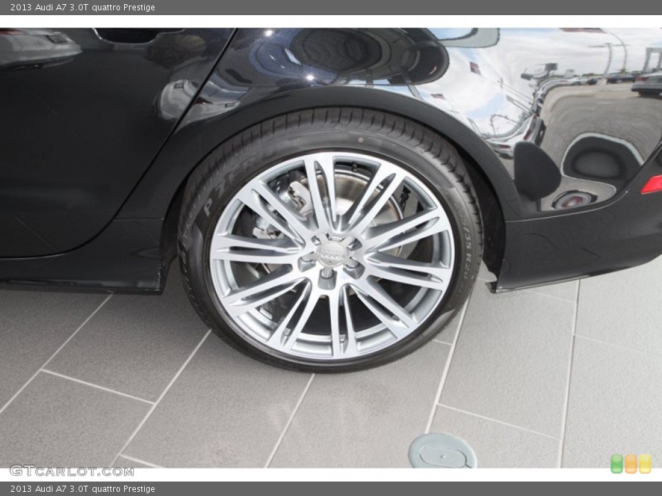 2013 Audi A7 3.0T quattro Prestige Wheel and Tire Photo #79466705