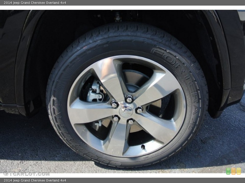 2014 Jeep Grand Cherokee Overland 4x4 Wheel and Tire Photo #79466867