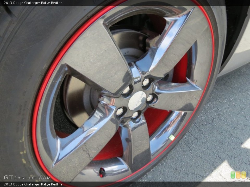 2013 Dodge Challenger Rallye Redline Wheel and Tire Photo #79467305