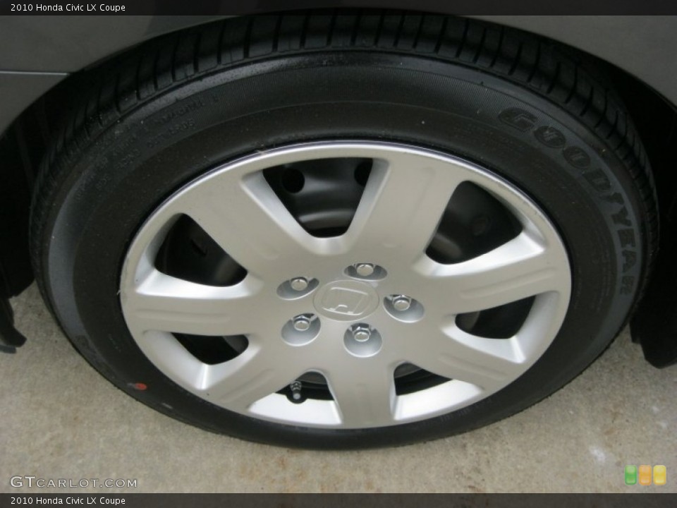 2010 Honda Civic LX Coupe Wheel and Tire Photo #79472344
