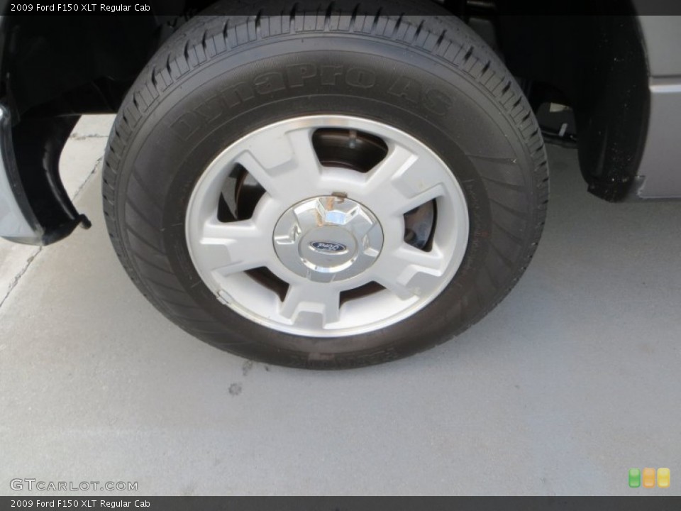 2009 Ford F150 XLT Regular Cab Wheel and Tire Photo #79472414