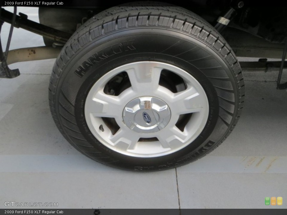 2009 Ford F150 XLT Regular Cab Wheel and Tire Photo #79472448