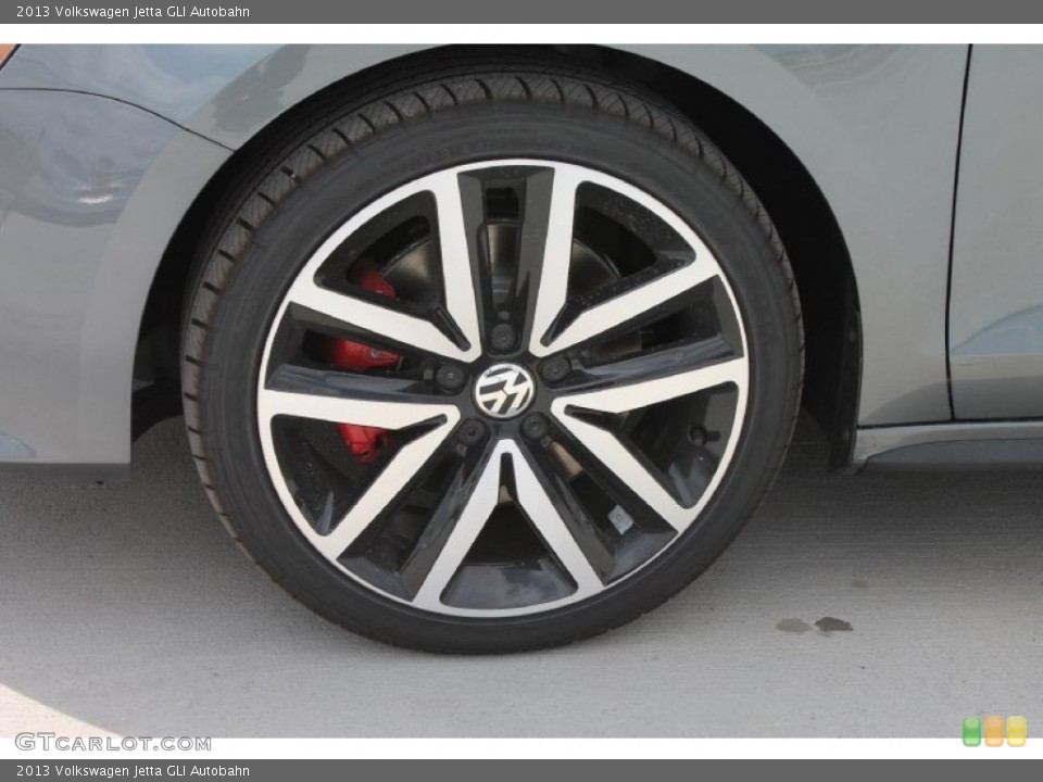 2013 Volkswagen Jetta GLI Autobahn Wheel and Tire Photo #79485611