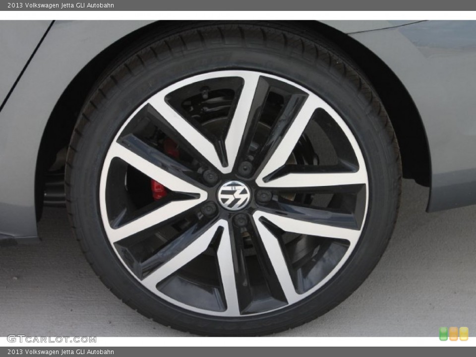 2013 Volkswagen Jetta GLI Autobahn Wheel and Tire Photo #79485646