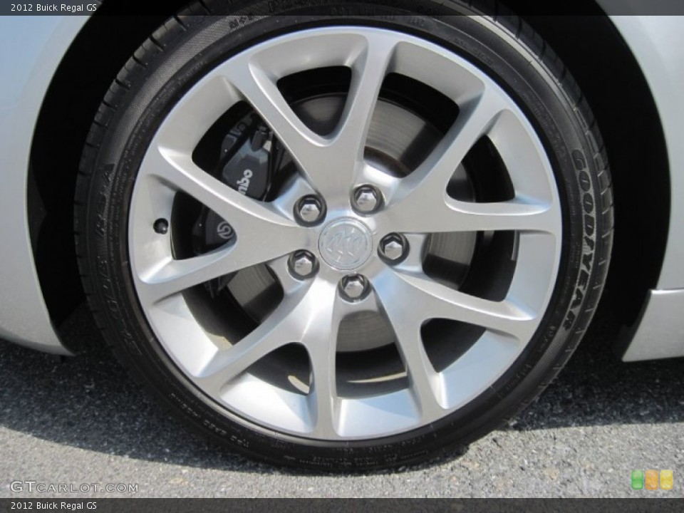 2012 Buick Regal GS Wheel and Tire Photo #79486407