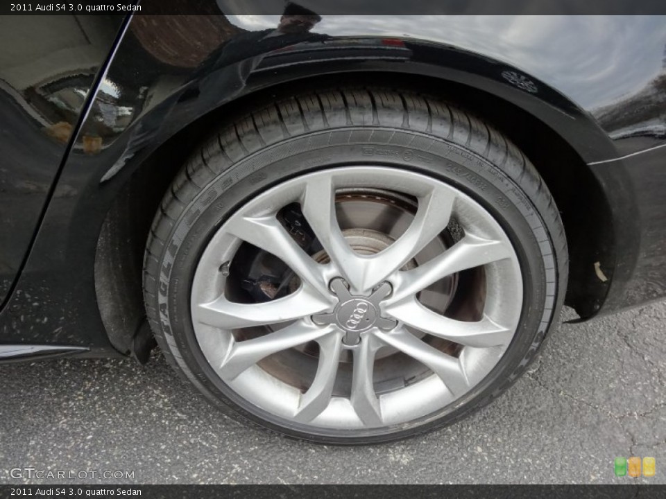 2011 Audi S4 3.0 quattro Sedan Wheel and Tire Photo #79488608
