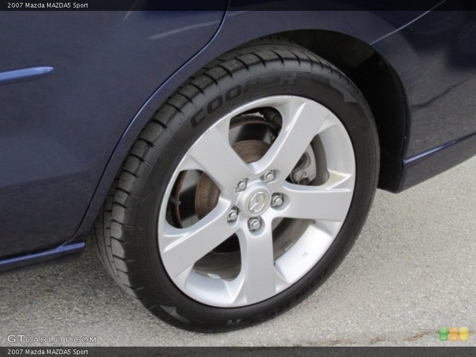 2007 Mazda MAZDA5 Sport Wheel and Tire Photo #79492584