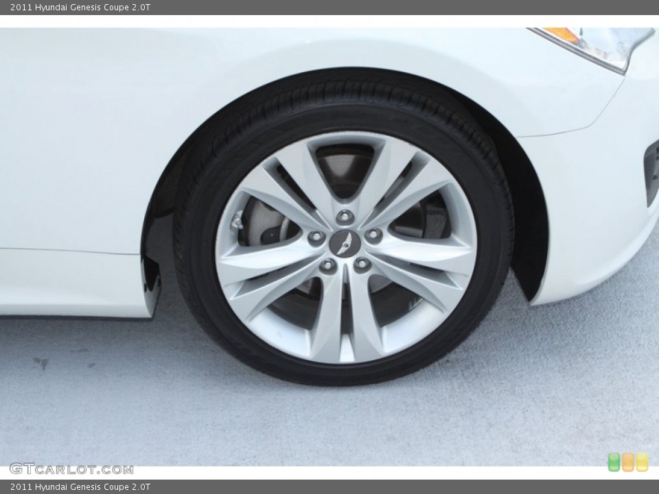 2011 Hyundai Genesis Coupe 2.0T Wheel and Tire Photo #79493169