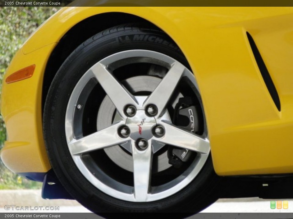 2005 Chevrolet Corvette Coupe Wheel and Tire Photo #79495301