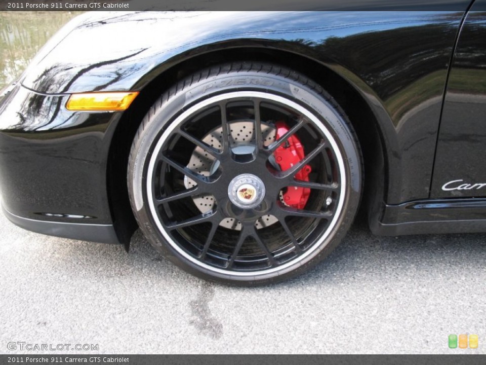 2011 Porsche 911 Carrera GTS Cabriolet Wheel and Tire Photo #79495406