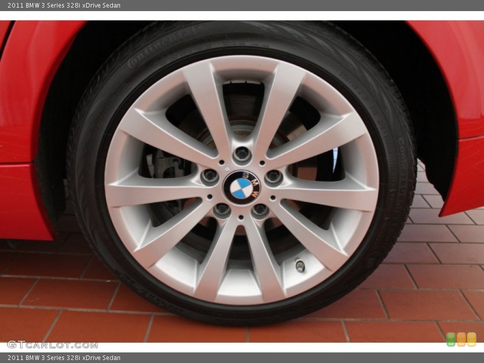 2011 BMW 3 Series 328i xDrive Sedan Wheel and Tire Photo #79496603