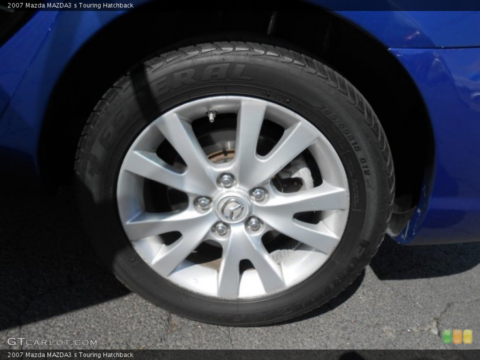 2007 Mazda MAZDA3 s Touring Hatchback Wheel and Tire Photo #79497075