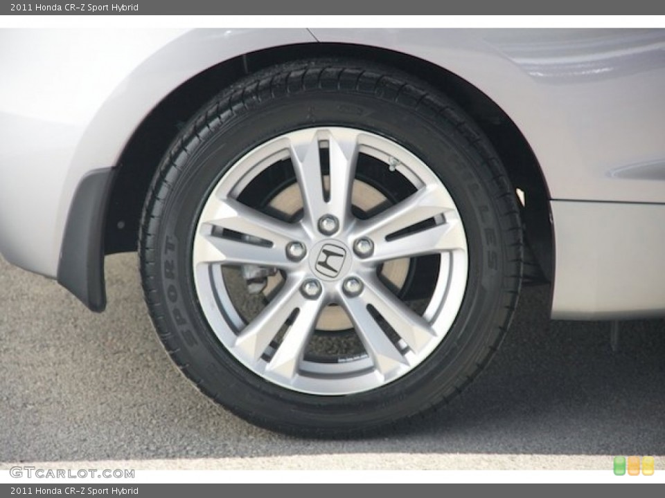 2011 Honda CR-Z Sport Hybrid Wheel and Tire Photo #79503198