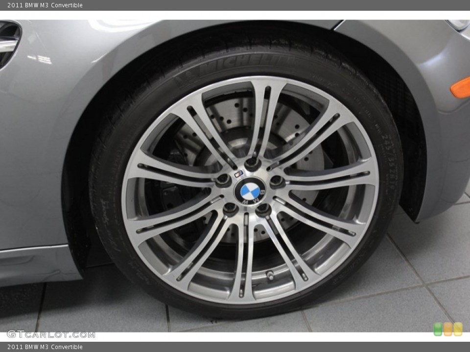 2011 BMW M3 Convertible Wheel and Tire Photo #79504865