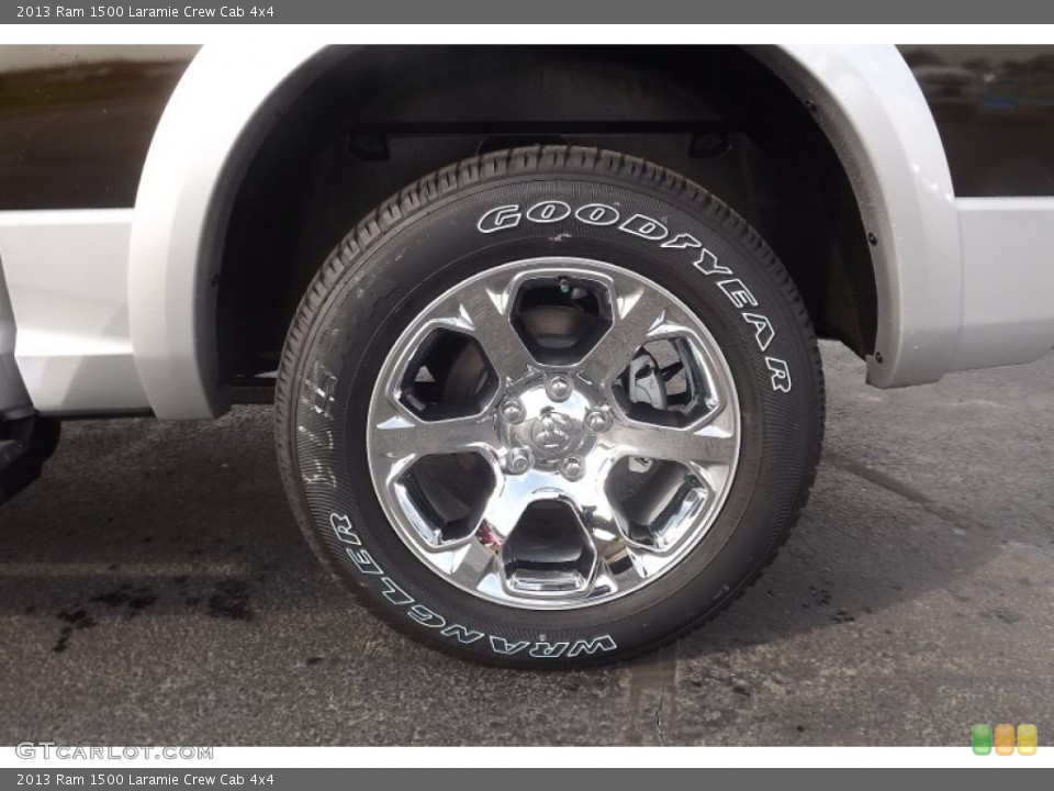 2013 Ram 1500 Laramie Crew Cab 4x4 Wheel and Tire Photo #79506242