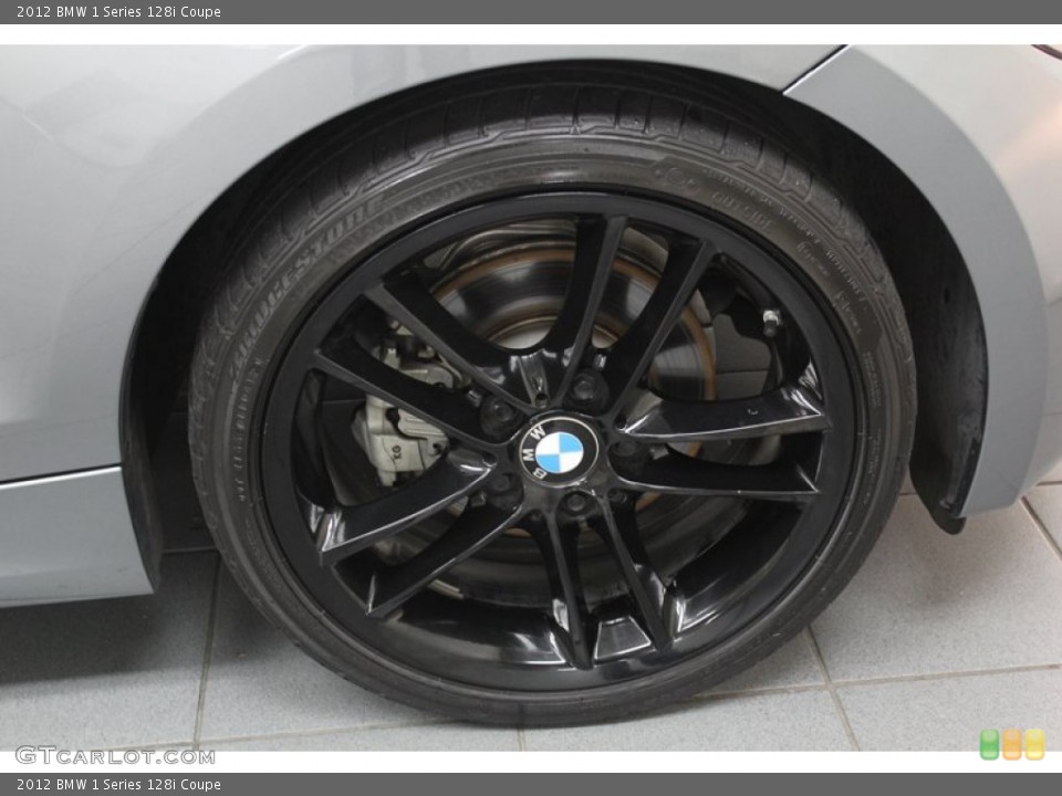 2012 BMW 1 Series 128i Coupe Wheel and Tire Photo #79510140