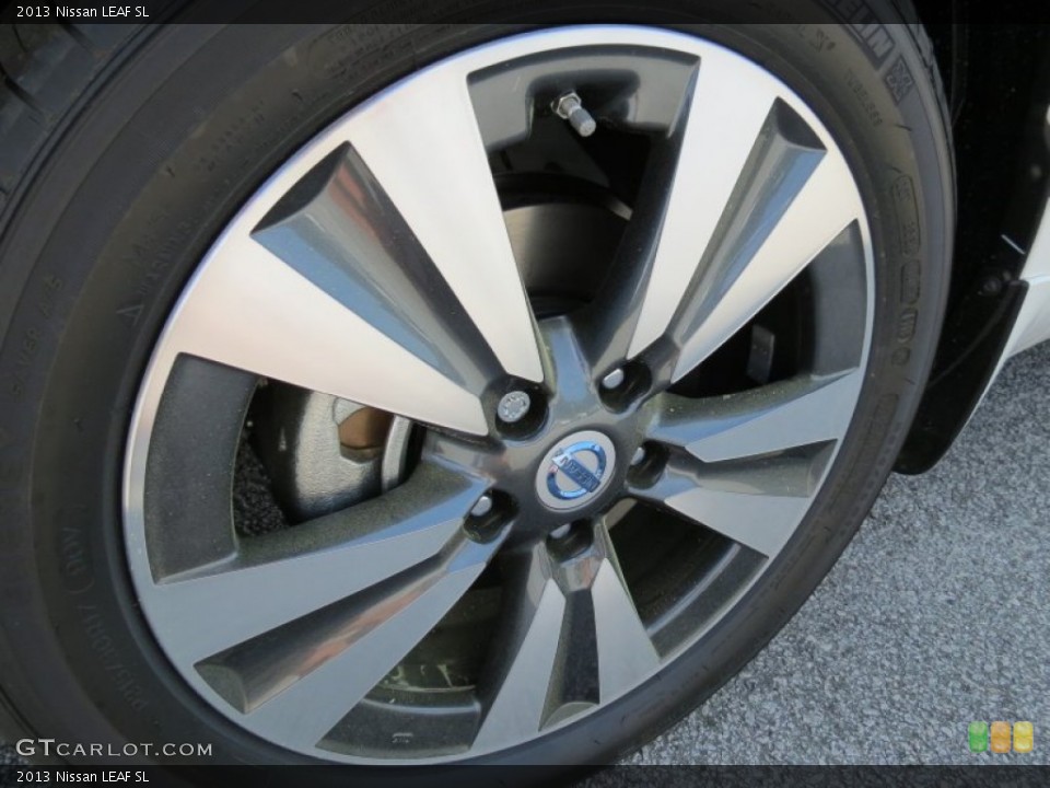 2013 Nissan LEAF SL Wheel and Tire Photo 79517296