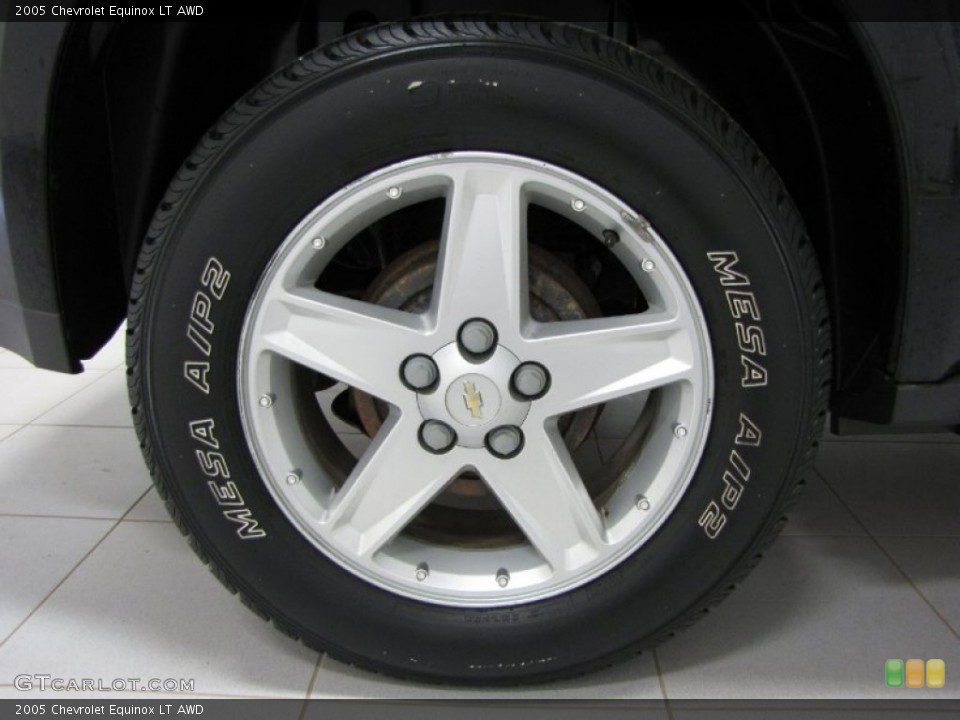2005 Chevrolet Equinox LT AWD Wheel and Tire Photo #79535535